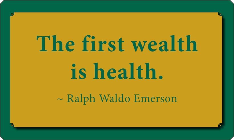 Health & Wealth; Understanding Their Relationship May Secure Your Future