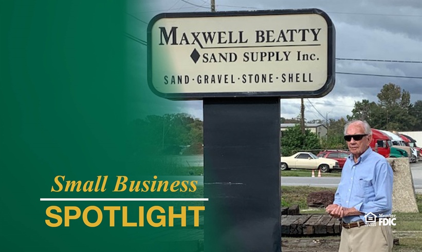 Maxwell Beatty Sand Supply Inc. Small Business Spotlight